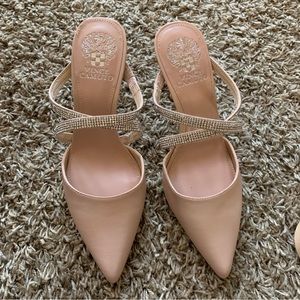 Vince Camino Citiniy Peony Dress Mules NIB 7.5